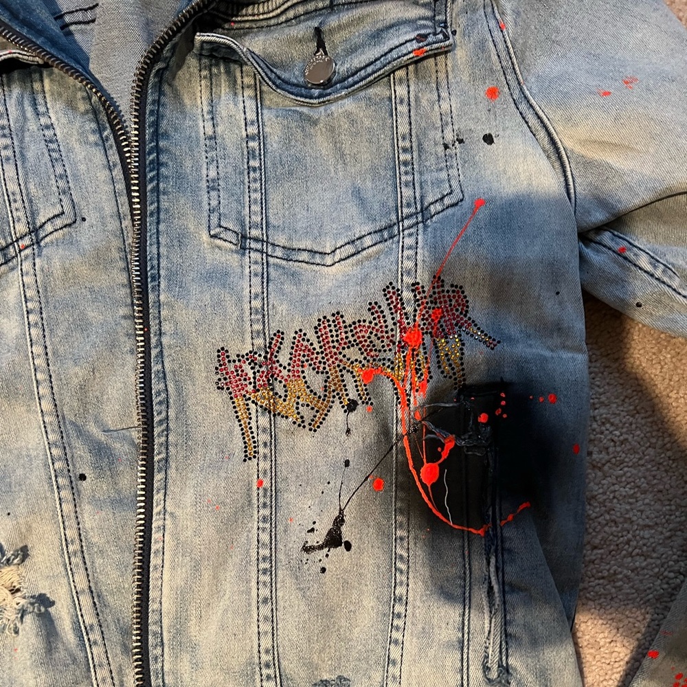 Mens Rockstar Set Jacket Medium Pants 34